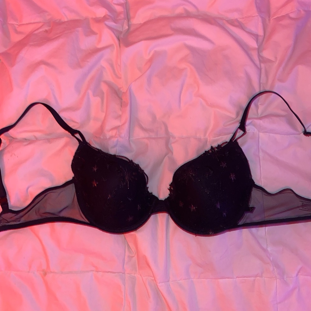 Victoria's Secret Black Celestial Bra